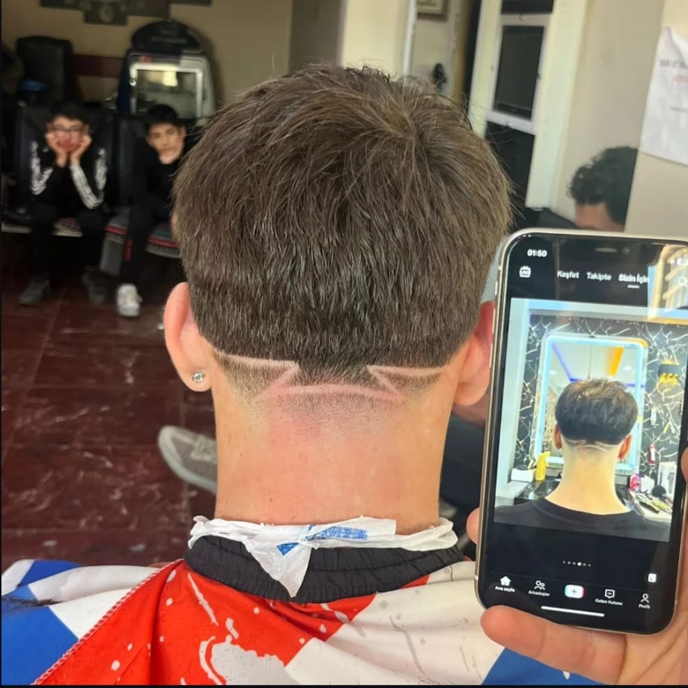 Saça Çizik Tasarımı